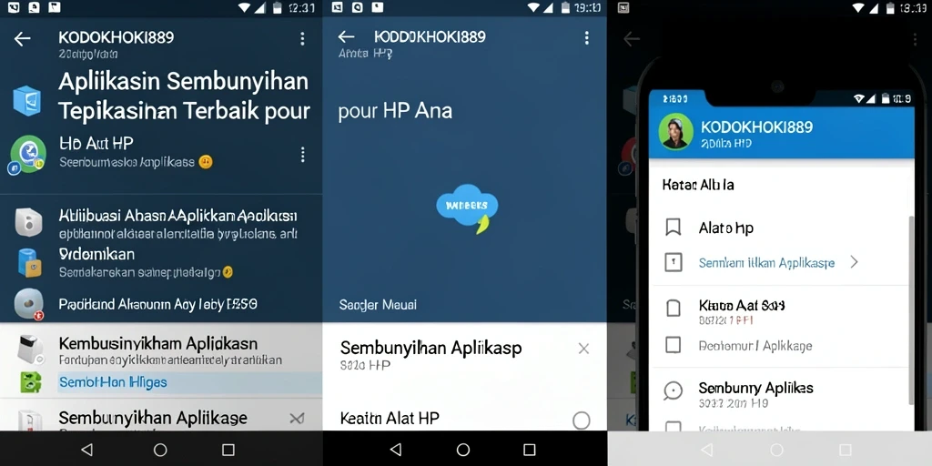 Tampilan antarmuka KODOKHOKI889 yang sederhana dan efektif.