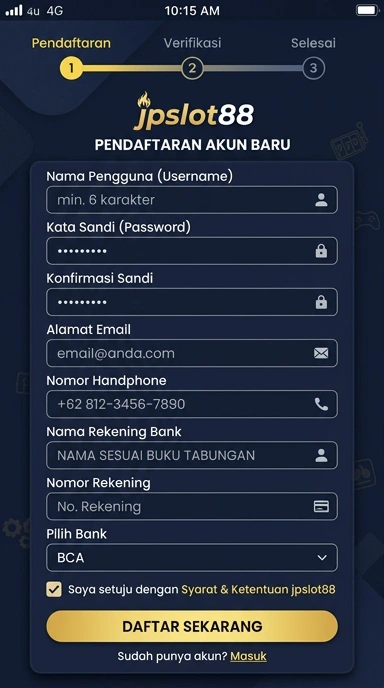 Panduan Lengkap Registrasi Jpslot88 untuk Pengguna Android